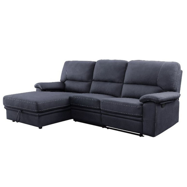 Latitude Run® Yuma 106" Wide Left Hand Facing Reclining Sofa & Chaise Wayfair